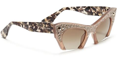 miu miu rasoir eyewear